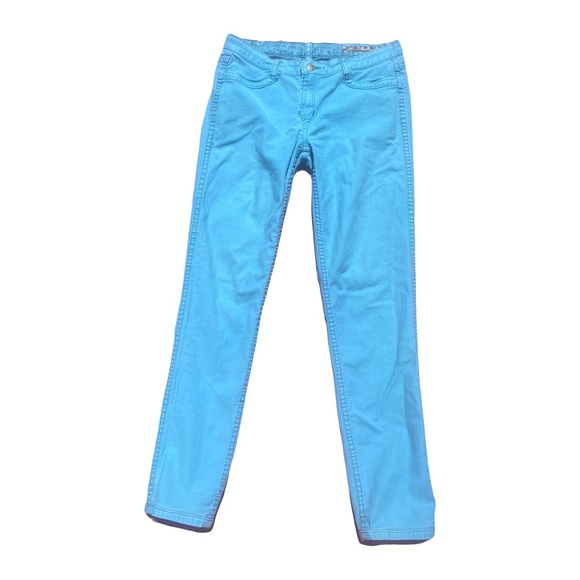 Calvin Klein Reversible Jeans Floral Leopard Print CK Straight Leg Pattern Denim - Picture 6 of 13